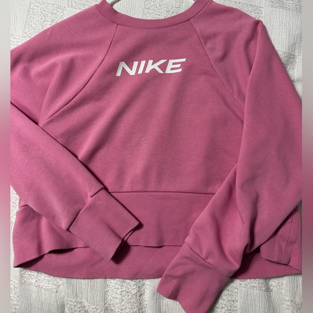Nike Dri-Fit Pink Pullover